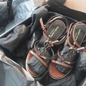 Saint Laurent wedges